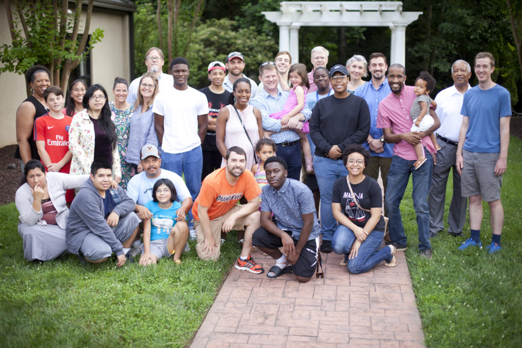 Students Mentors and Their Families at the Strive End of Year Banquet 2018