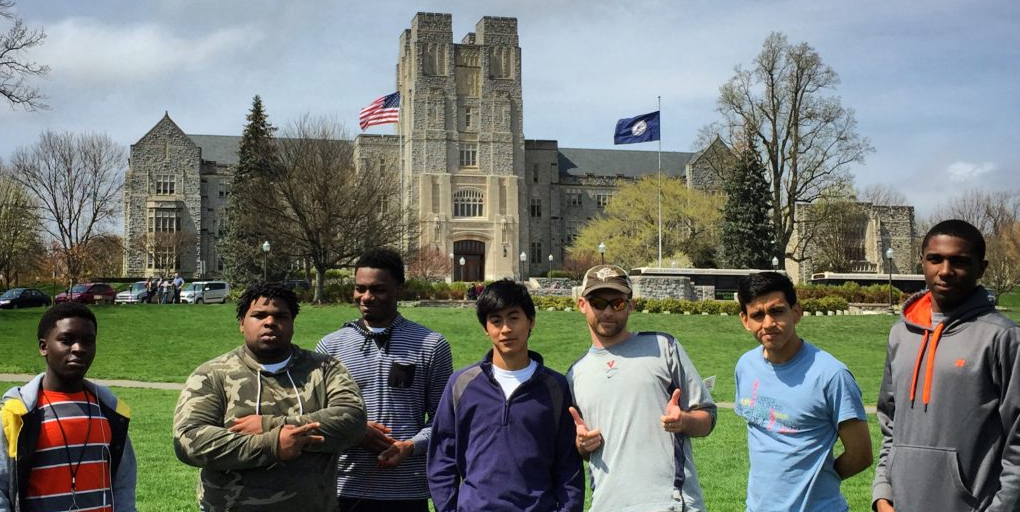 STRIVE college road trip Virginia Tech