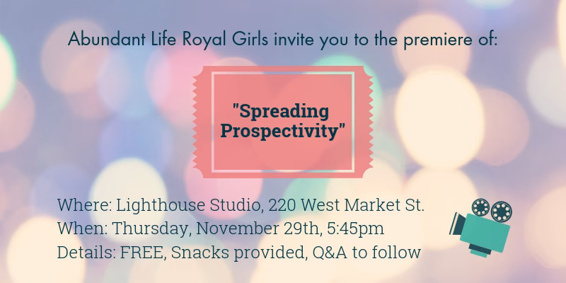 Spreading Prospectivity Premiere