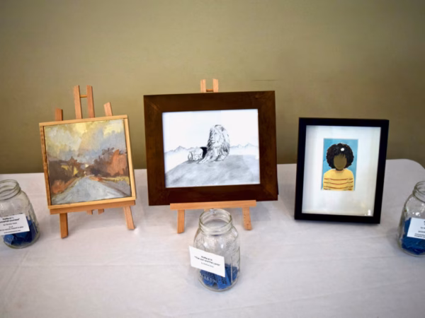 Layman family honored Art of Building Community Christy Yates Nathan Kim Sarah Miller