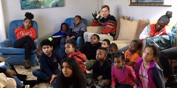 Students learn dream martin MLK Day