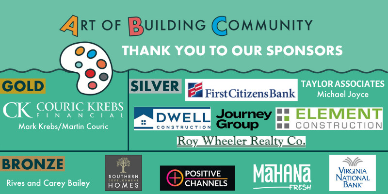 virtual art building community sponsors
