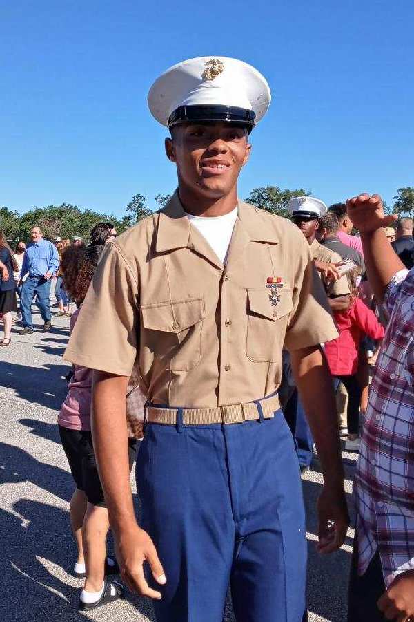 Chris Nocks boot camp graduation strive road trip